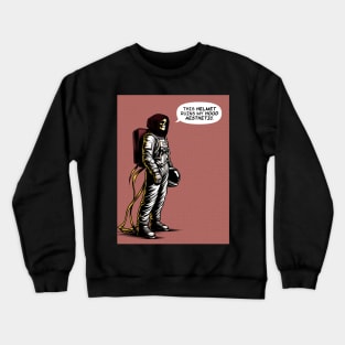 Grim Reaper helmet hood aesthetic Crewneck Sweatshirt